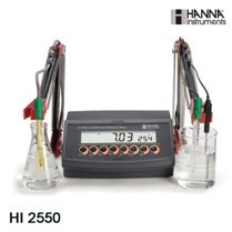 哈纳HANNA HI2550（HI255）高精度实验室pH/ORP/EC/TDS/温度测定仪
