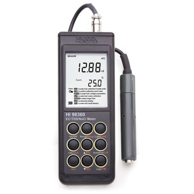哈纳HANNA HI98360N便携式EC/TDS/NaCl/℃测量仪