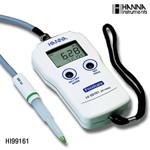 哈纳HANNA HI99161便携式pH/温度测定仪