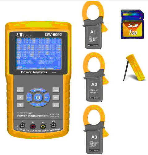 路昌DW-6092三相电力分析仪