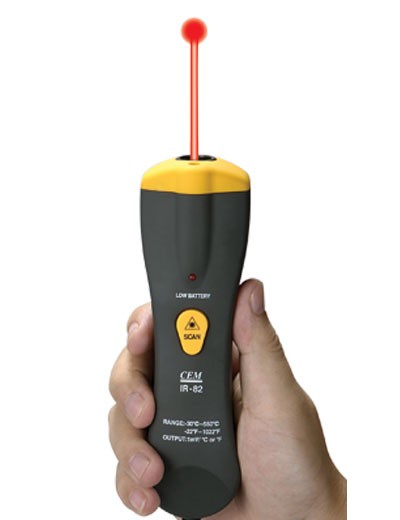 CEM IR-82红外线测温专用探头|红外温度计探头