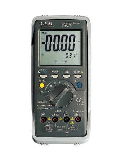 CEM DT-9932FC电脑连接自动量程专业数字万用表|数字多用表