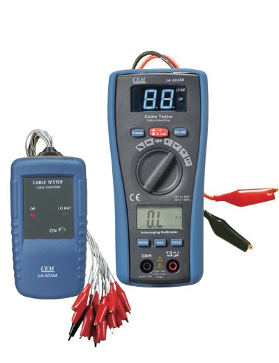 CEM LA-1015二合一电缆测试仪&数字万用表 
