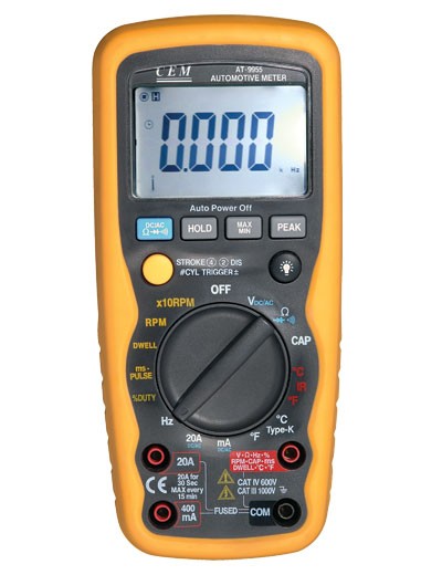 CEM AT-9955专业汽车数字万用表-带红外线测温功能
