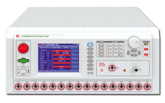 长盛CS9929ES程控耐压绝缘测试仪|耐压分析仪（16路)