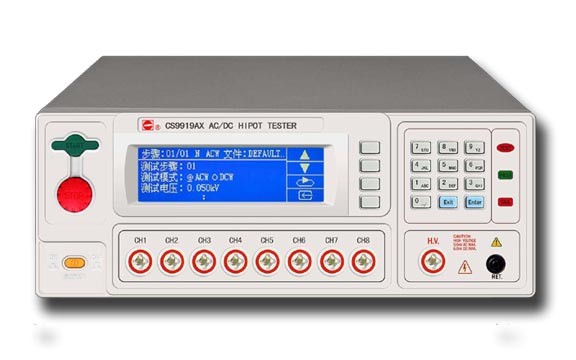 长盛CS9919AX程控多路变频耐压测试仪|耐压分析仪