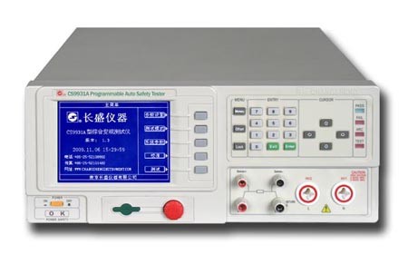 长盛CS9931A程控安规综合测试仪(交直流耐压/接地/泄漏三合一)