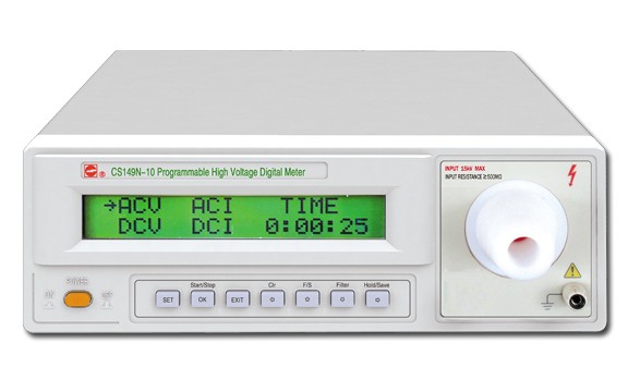 长盛CS149N-10可编程数字高压表|耐压测试仪